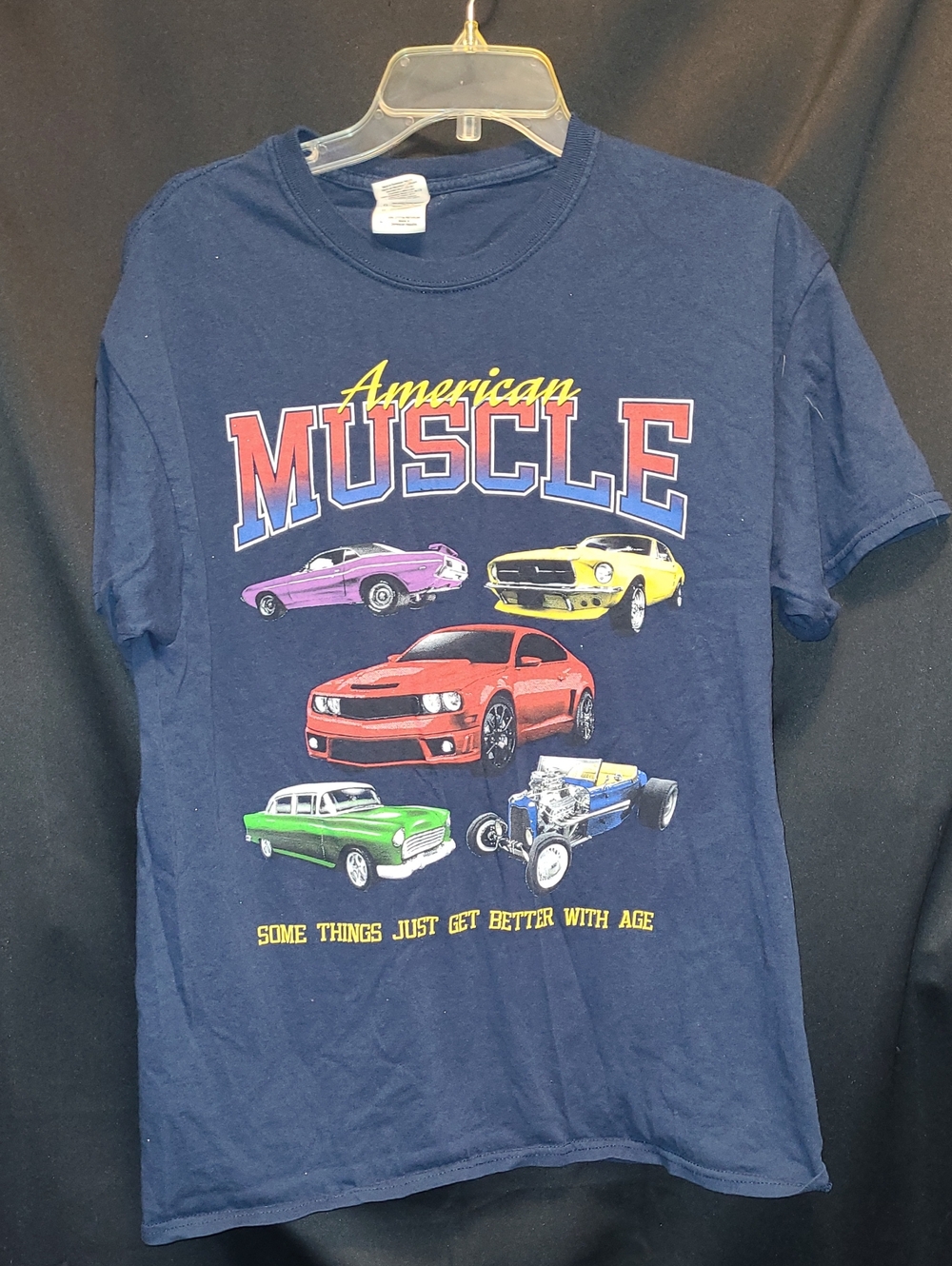 American Muscle - “Some Things Just Get Better With Age” Size L Vintage Gildan